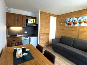 Studio rénové avec cabine, centre station, balcon - Flaine Forêt - FR-1-425-201